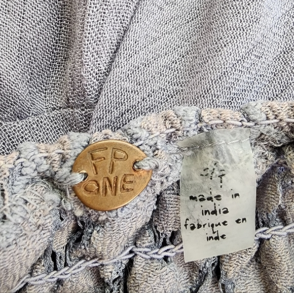 Free People Adella Maxi Lace Slip Dress In Lavender Sz Large - Picture 12 of 12